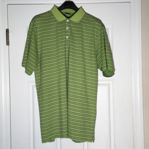 XL Nike Green FitDry Golf Shirt
